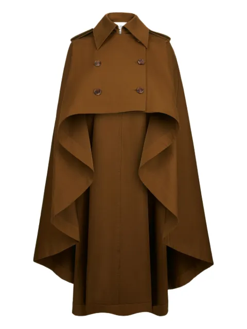 Nina Ricci double-breasted cape coat
