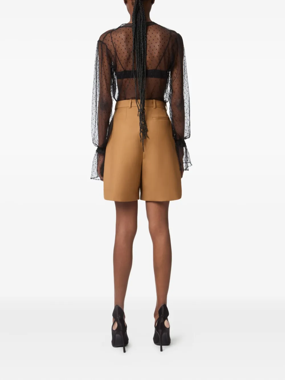 Nina Ricci High waist shorts Bruin