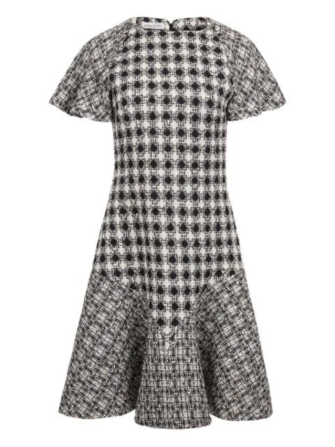 Nina Ricci tweed flared-hem mini dress