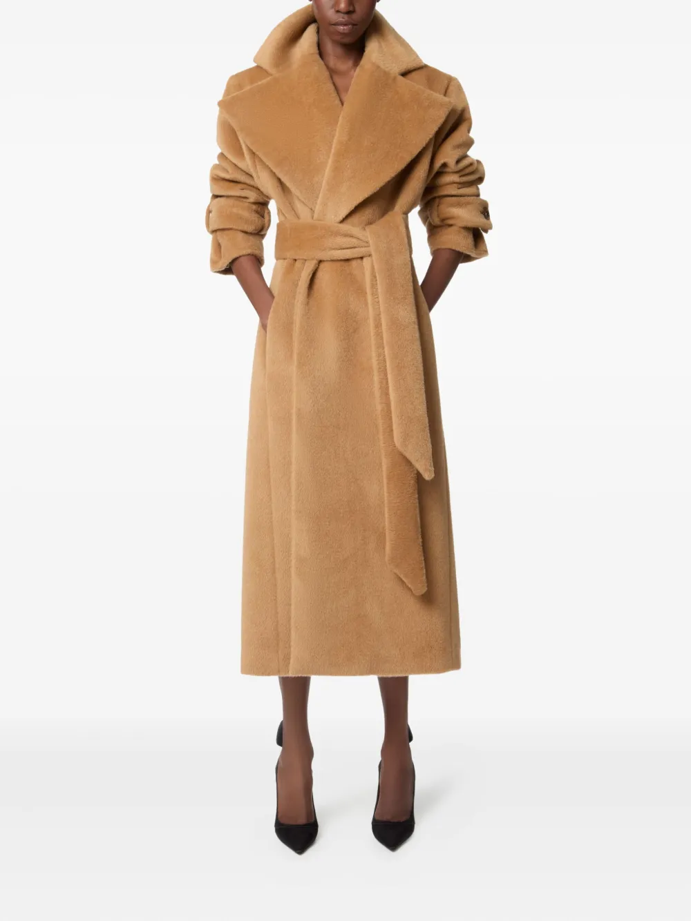 Nina Ricci Jas met ceintuur Bruin