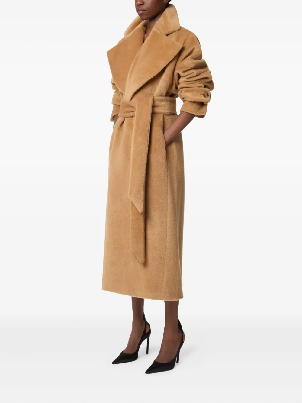 Nina Ricci Jas met ceintuur Bruin