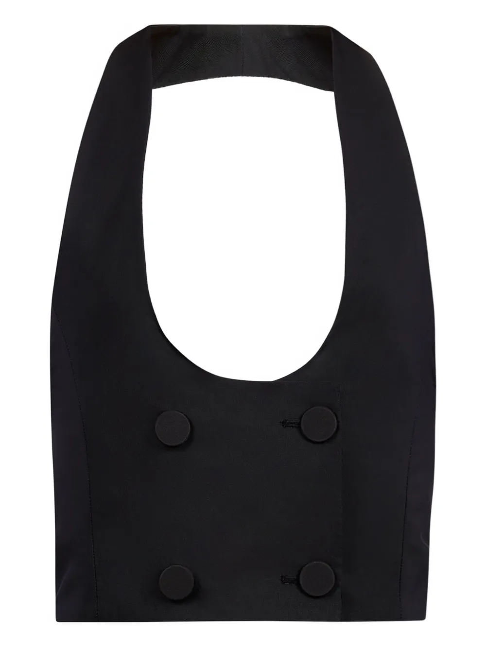 Nina Ricci double-breasted vest - Nero