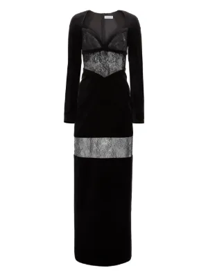 Nina Ricci>>ギャザーサテンマキシドレス 26683461_56426560_1000.jpg
