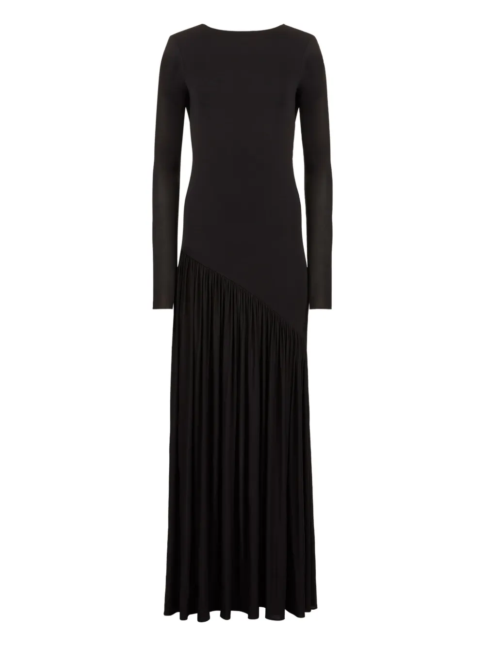 asymmetric maxi dress