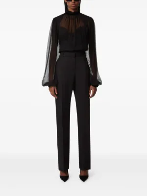 Nina Ricci Blouses – Sheer Tops Online – Farfetch