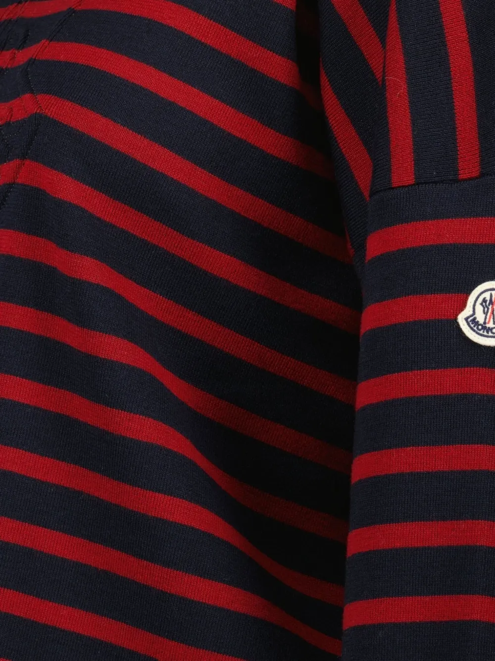 Moncler Gestreepte trui Rood