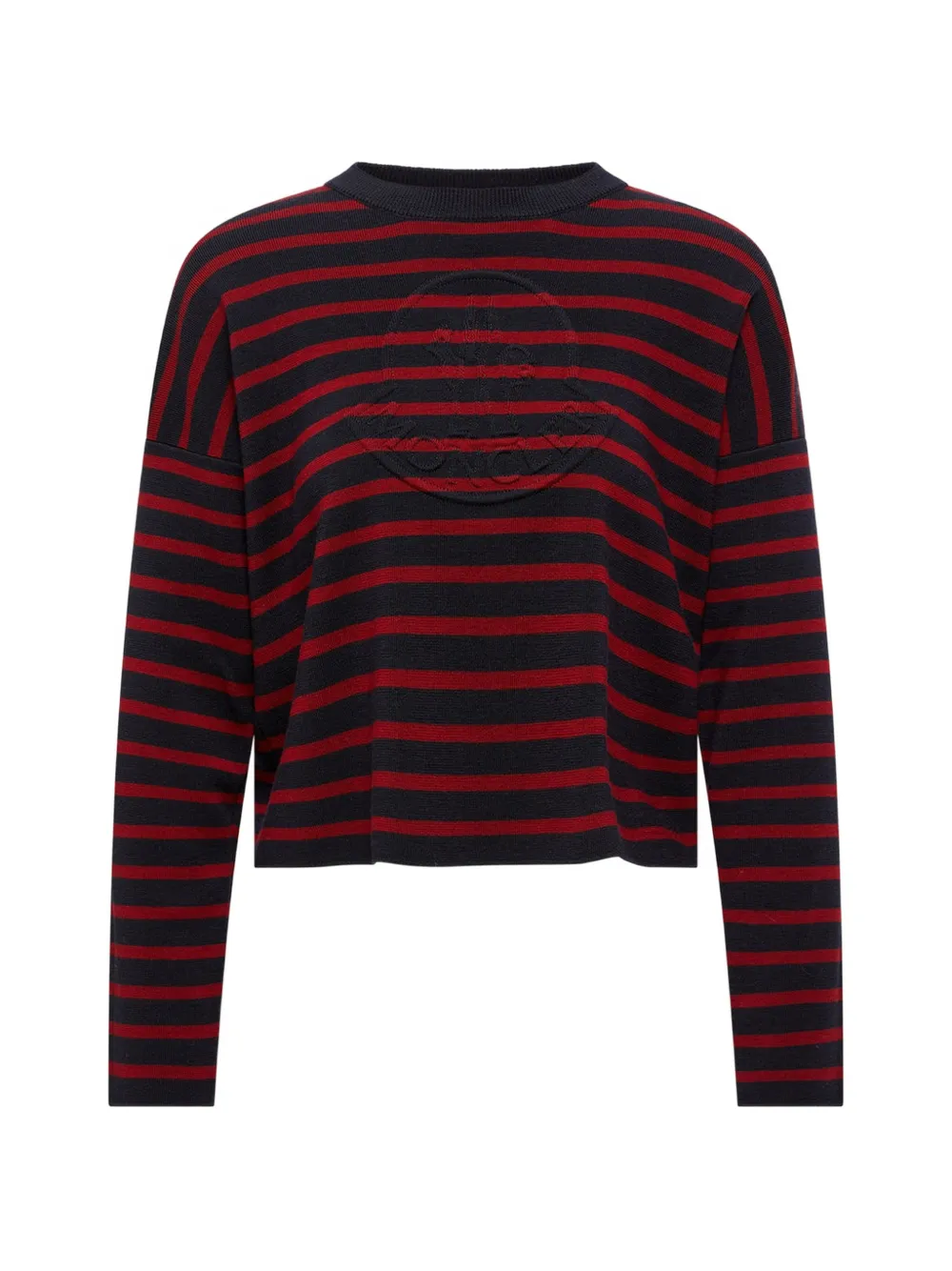 Moncler Gestreepte trui Rood