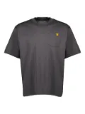 sacai cotton T-shirt - Grey