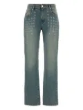 Gimaguas Emily eyelet-embroidered jeans - Blue