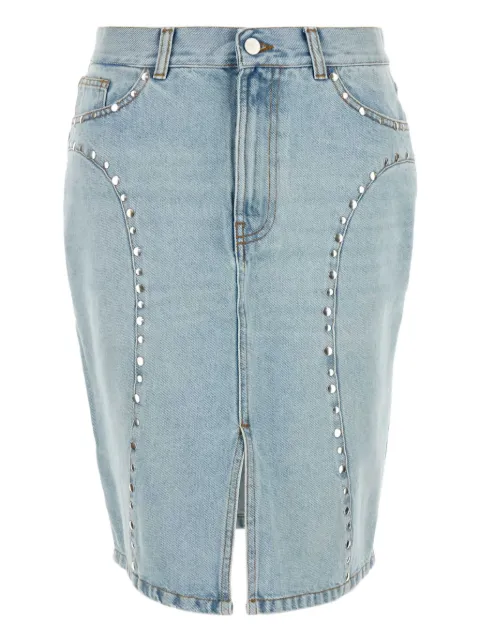 Gimaguas Luna stud-embellished denim skirt