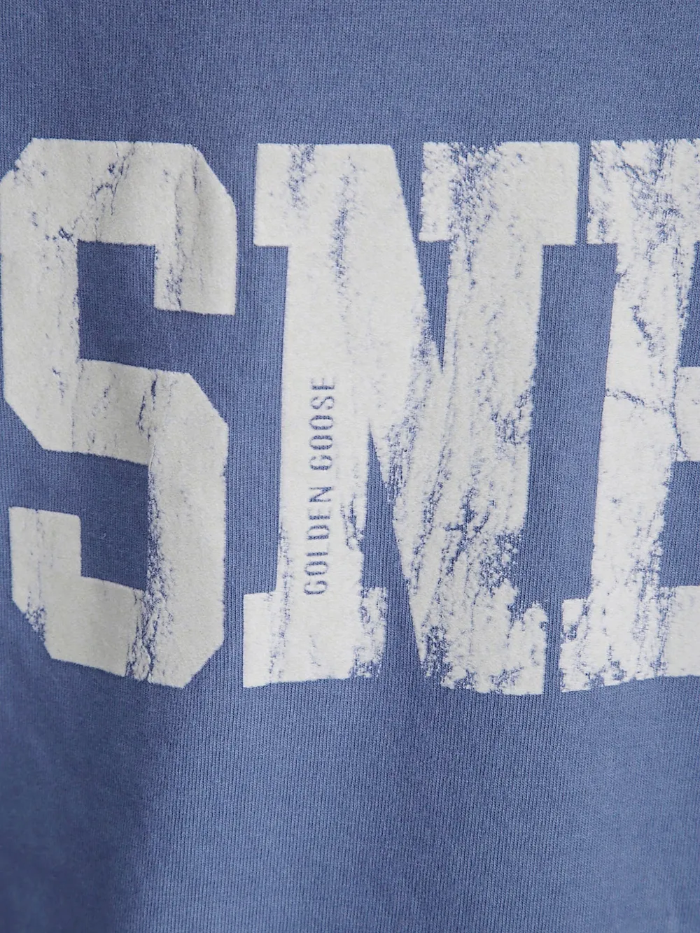 Golden Goose T-shirt met raglan mouwen Blauw