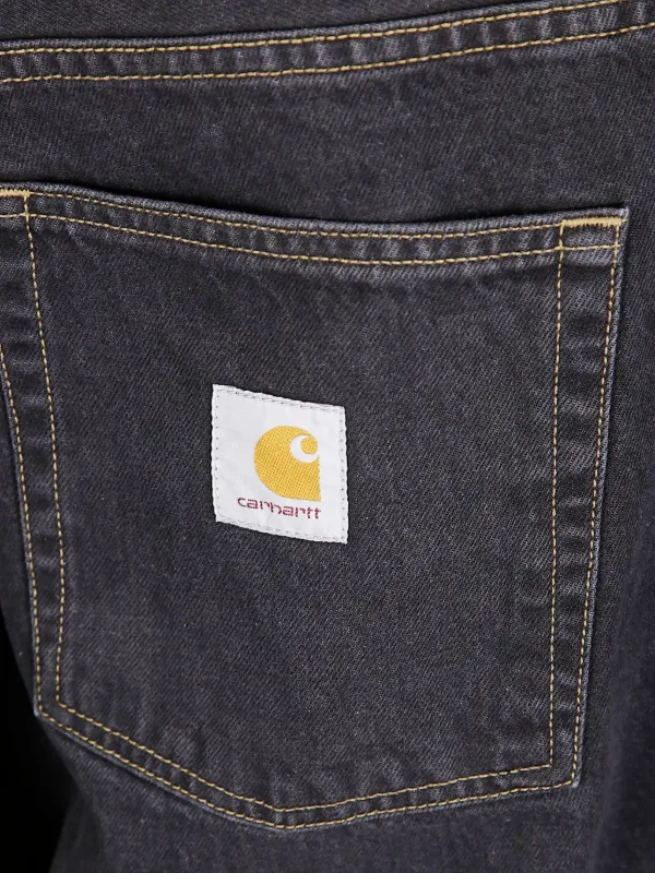 Carhartt WIP Brandon ストーンウォッシュ ジーンズ | ブラック