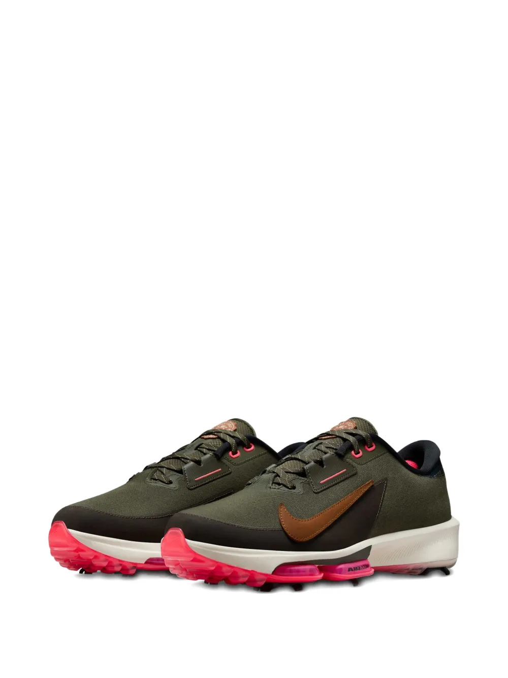 Nike Air Zoom Infinity Tour 2 "Cargo Khaki Jade Horizon Hot Punch Light" sneakers Groen