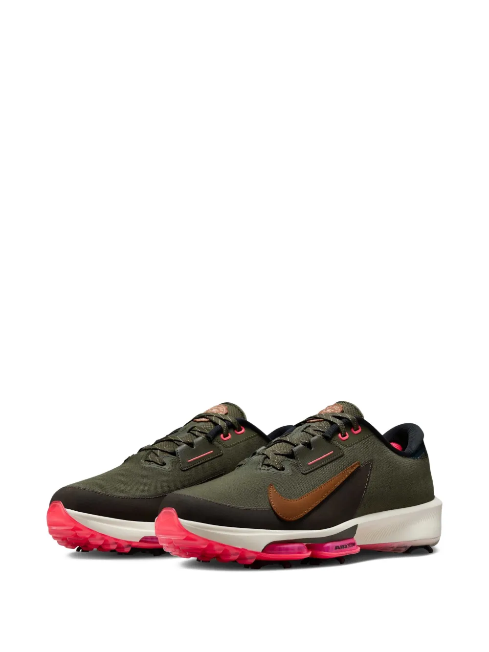 Nike Air Zoom Infinity Tour 2 "Cargo Khaki Jade Horizon Hot Punch Light" sneakers Green