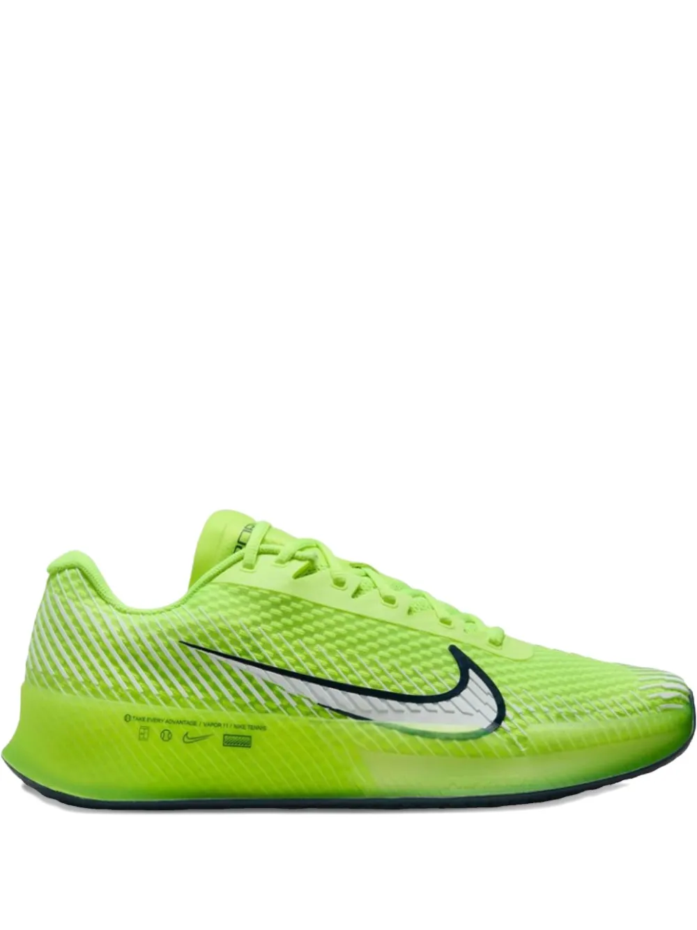 Nike Court Air Zoom Vapor 11 HC "Volt Green" sneakers Groen