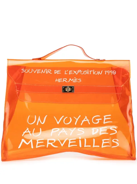 Hermès Pre-Owned 1998 Vinyl Souvenir De L Exposition Kelly handbag