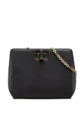 Ferragamo Pre-Owned 2000-2025 Leather Turnlock Chain crossbody bag - Black