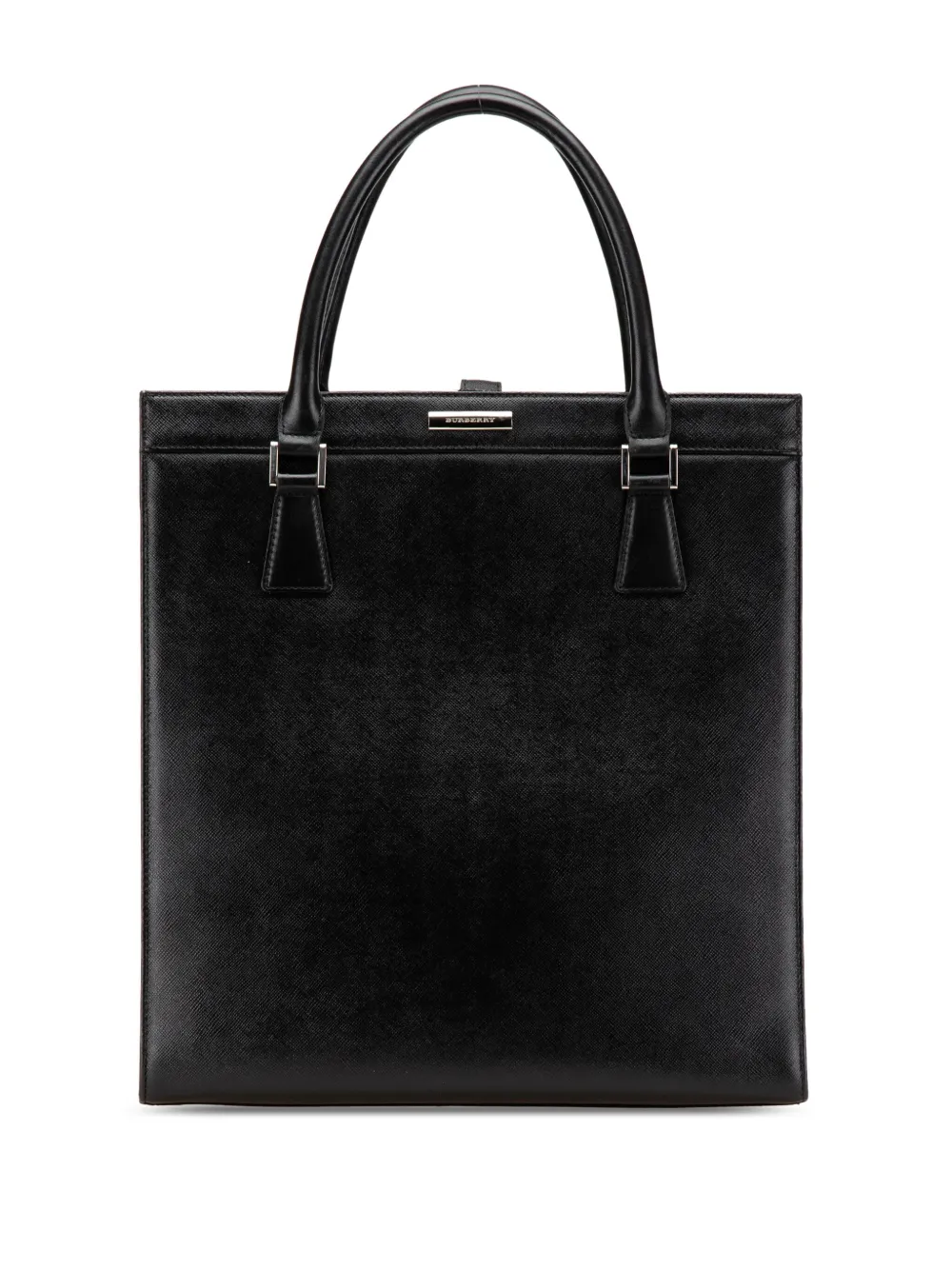 Burberry Pre-Owned 2000-2017 Leather tote bag | Black | Image 1
