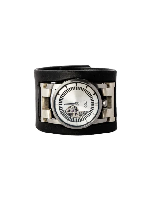 Fob Paris ساعة 'سكيليتون أوتوماتيك' 41 ملم