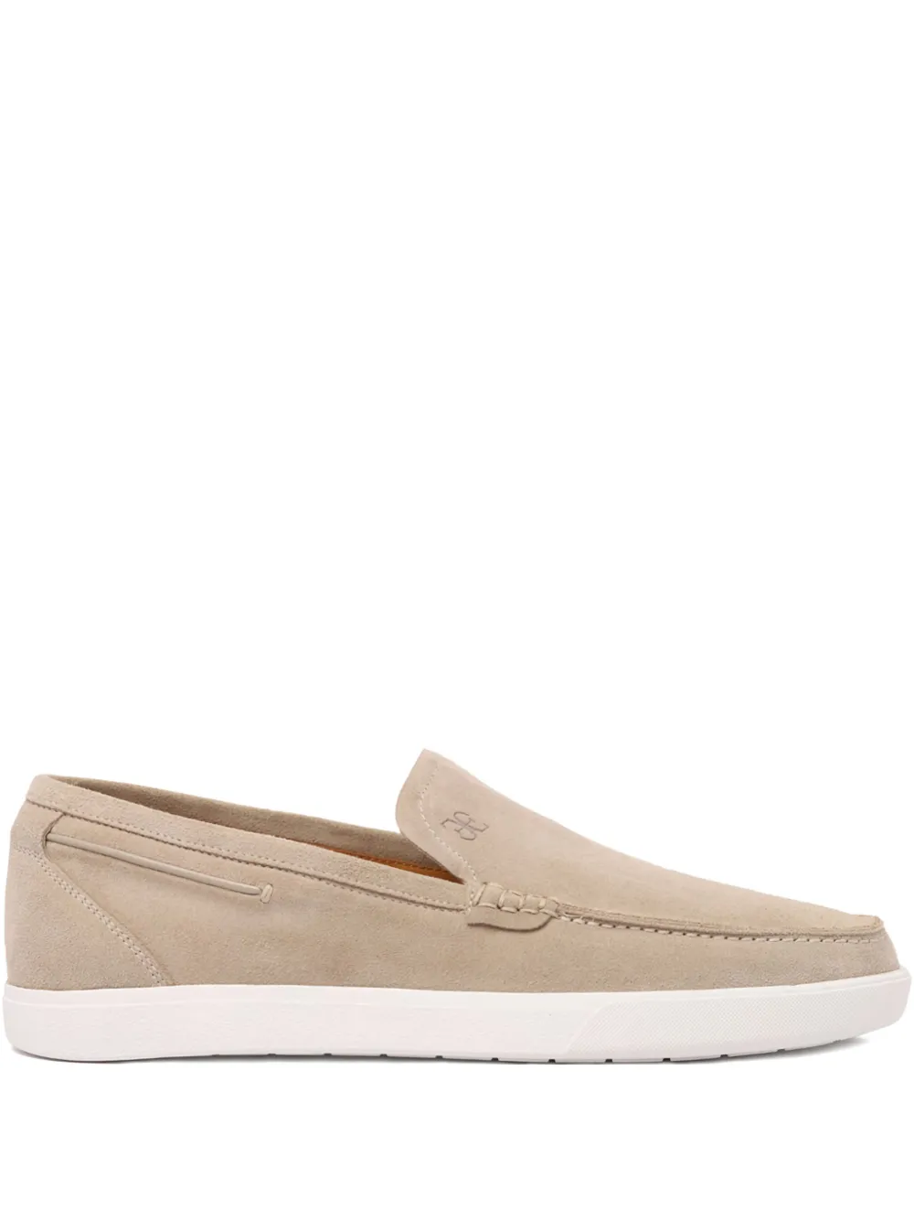 Fabi suede loafers Neutrals