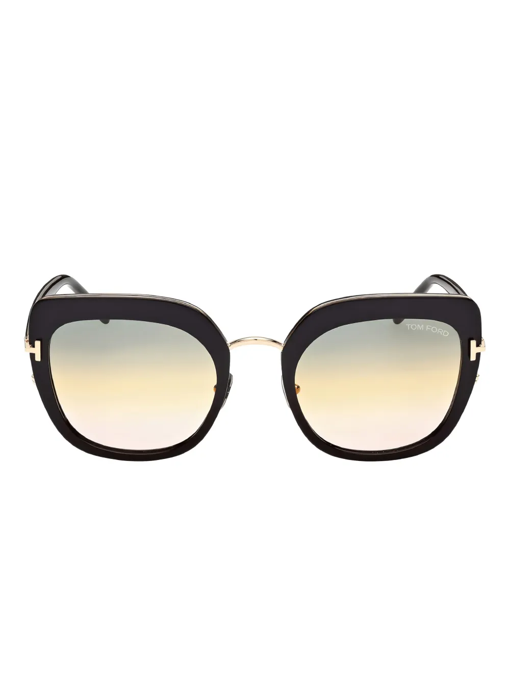 TOM FORD Eyewear Occhiali da sole cat-eye - Nero
