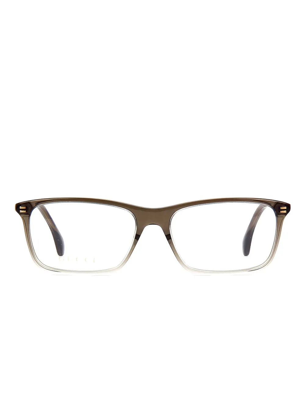Gucci Eyewear GG0553O bril met rechthoekig montuur Bruin