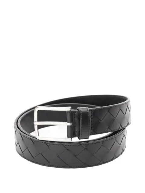 Bottega Veneta Pre-Owned 2020s Gürtel aus Intrecciato-Leder
