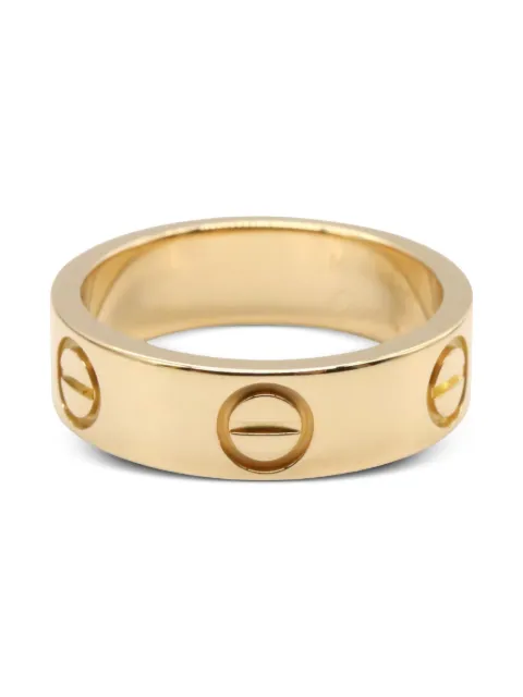 Cartier 2010s 18K yellow gold Love ring