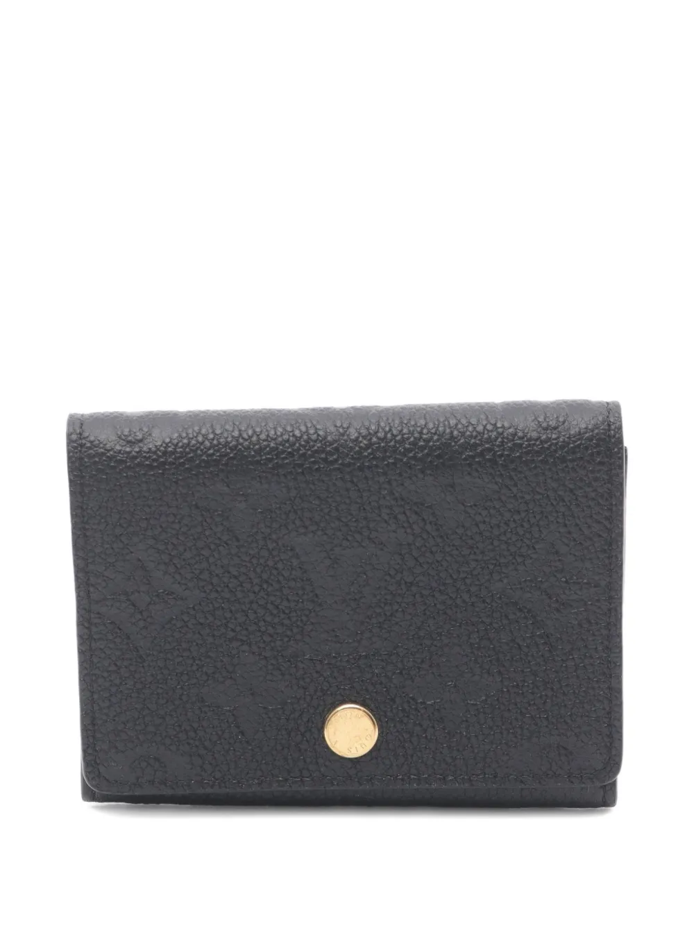 Louis Vuitton Pre-Owned 2021 アンヴェロップ カルト ドゥ ヴィジット カードケース - ブラック Louis Vuitton Pre-Owned 2021 アンヴェロップ カルト ドゥ ヴィジット カードケース - ブラック