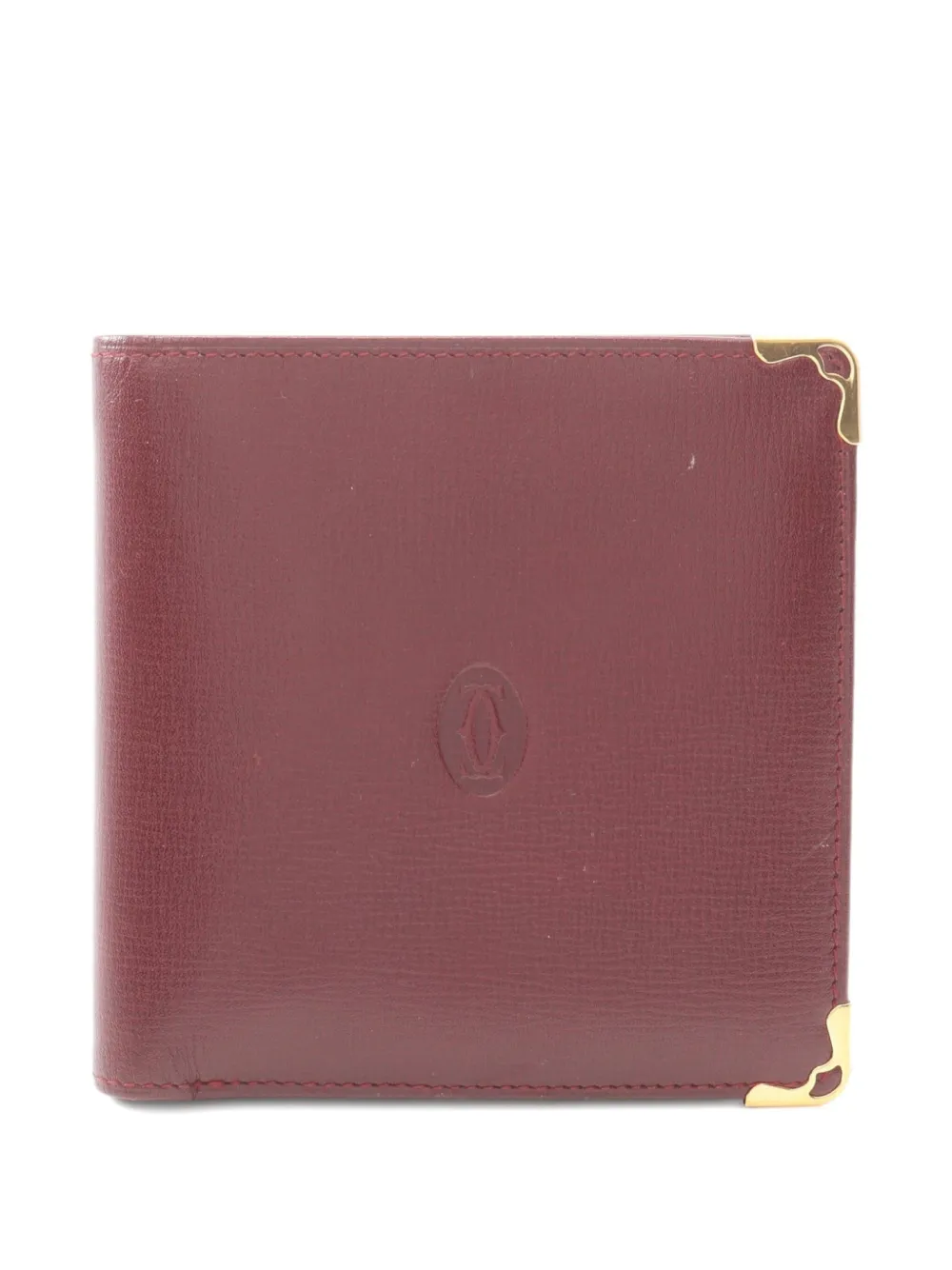 Cartier 2000s mast-line leather wallet - レッド Cartier 2000s mast-line leather wallet - レッド