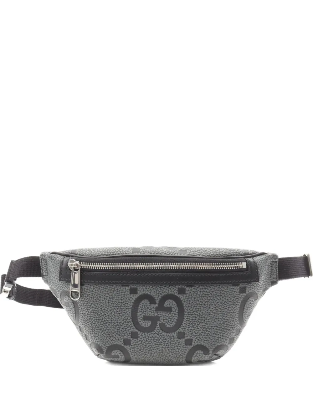 Gucci Pre-Owned 2020s small Jumbo GG waist bag | Grey | Image 1