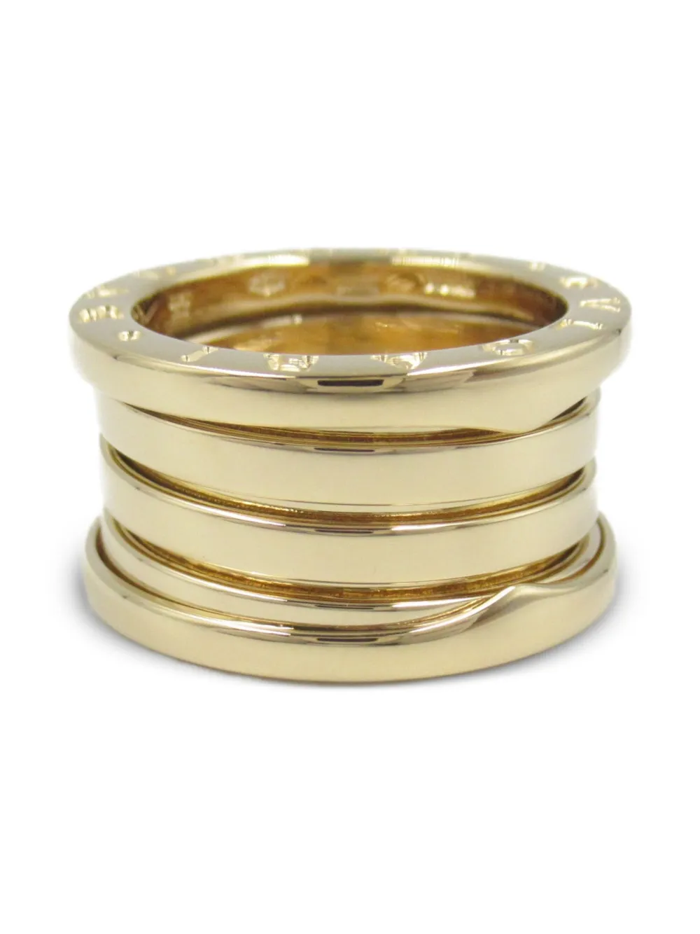 Bvlgari Pre-Owned 2010s 18kt yellow gold B.zero1 ring | Gold | Image 1