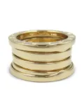 Bvlgari Pre-Owned 2010s 18kt yellow gold B.zero1 ring