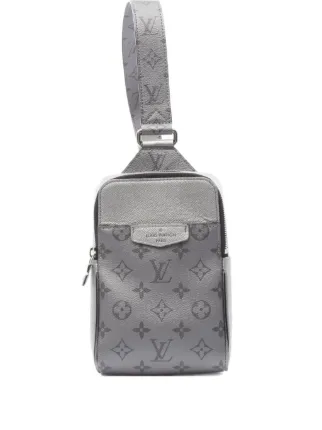 Louis Vuitton グレー ボディバッグ Louis Vuitton Pre-Owned 2021 Taigarama Crossbody Bag | Silver
