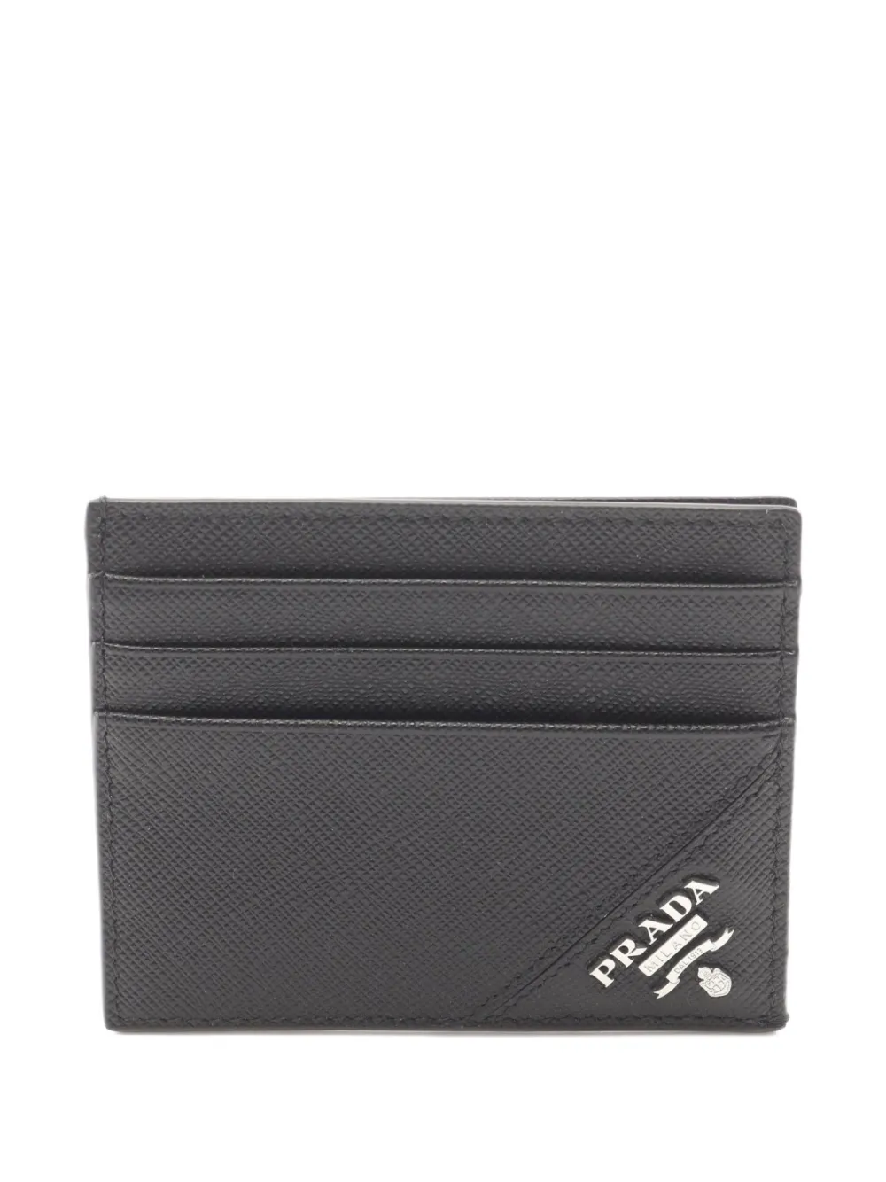 Prada Pre-Owned 2020 leather cardholder - ブラック Prada Pre-Owned 2020 leather cardholder - ブラック