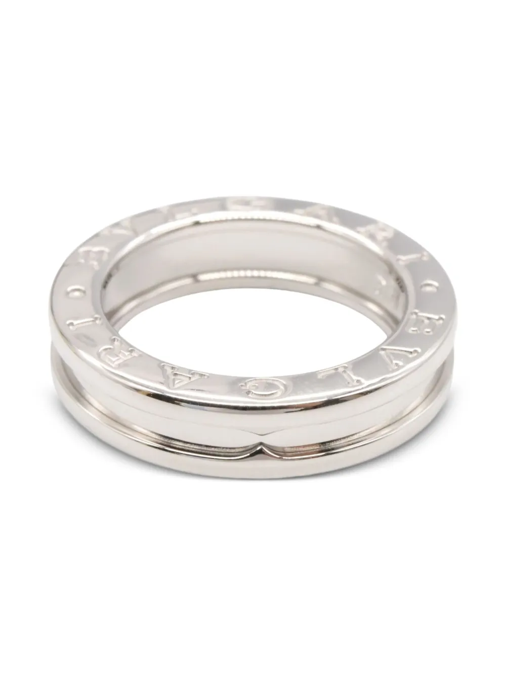 Bvlgari Pre-Owned 2010s 18kt white gold B.Zero1 ring | Silver | Image 1
