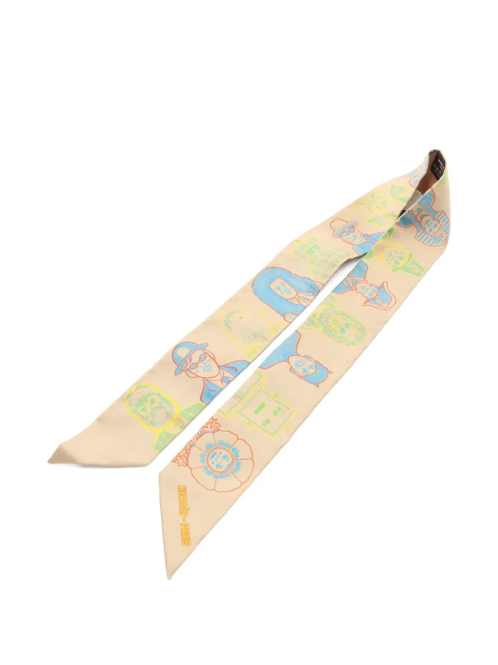 Hermès Pre-Owned 2020s Dresse Code silk scarf | Pre-Owned | Image 2