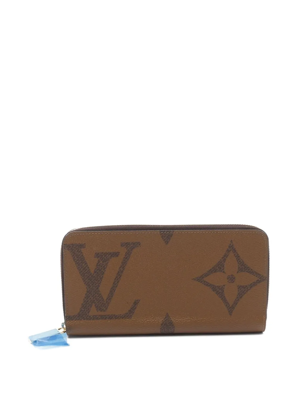 Louis Vuitton Pre-Owned 2021 モノグラム ジッピー 財布 - ブラウン Louis Vuitton Pre-Owned 2021 モノグラム ジッピー 財布 - ブラウン