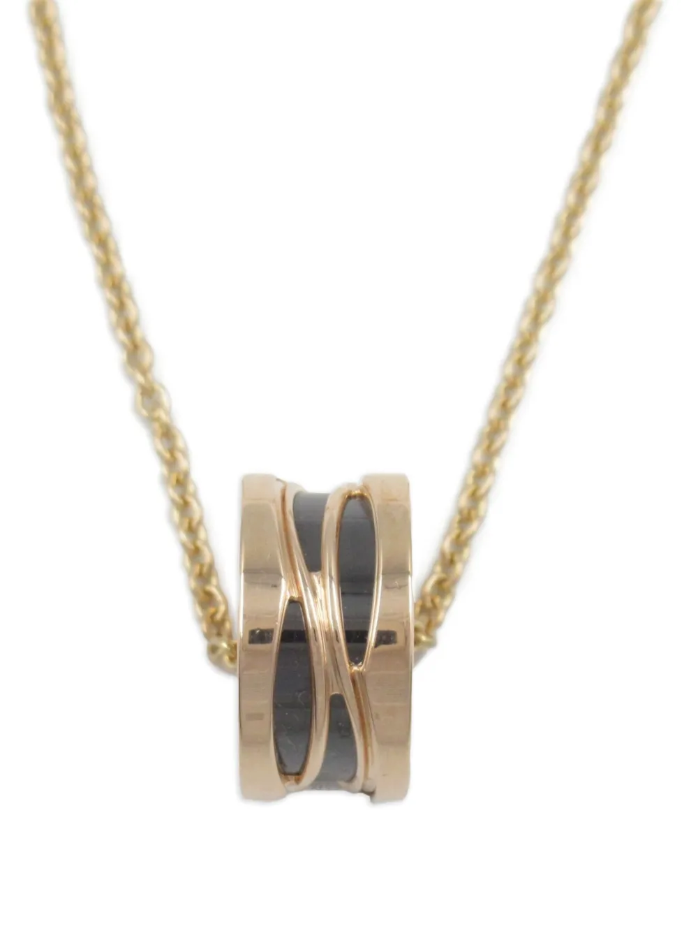 Bvlgari Pre-Owned 18K rose gold B.Zero1 pendant necklace | Pink | Image 1