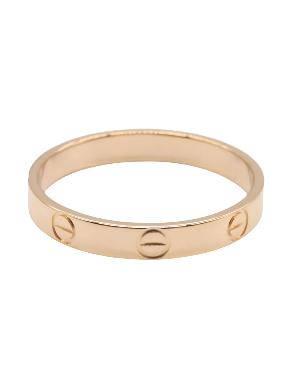 Cartier 2010s 18K rose gold Love ring | Pink | Image 1
