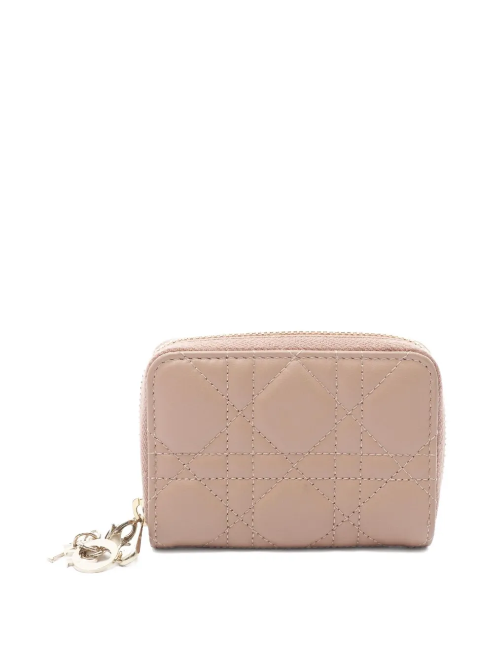 Christian Dior Pre-Owned 2010s Voyageur レザー 財布 - ピンク Christian Dior Pre-Owned 2010s Voyageur レザー 財布 - ピンク