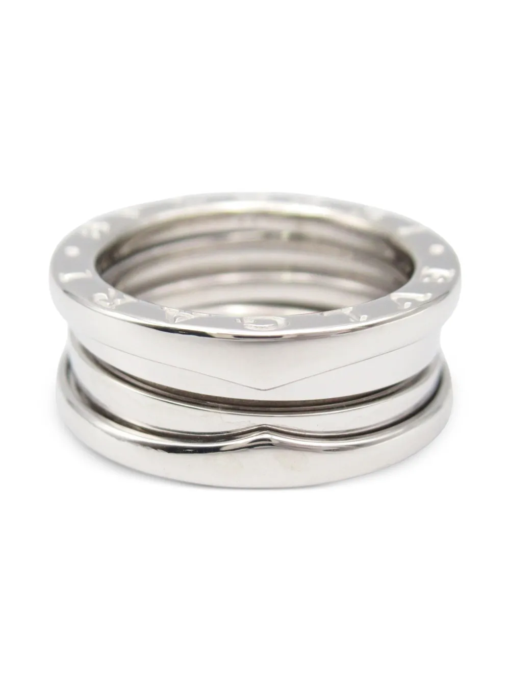 Bvlgari Pre-Owned 2010s 18K white gold B.Zero1 ring | Women | Image 2