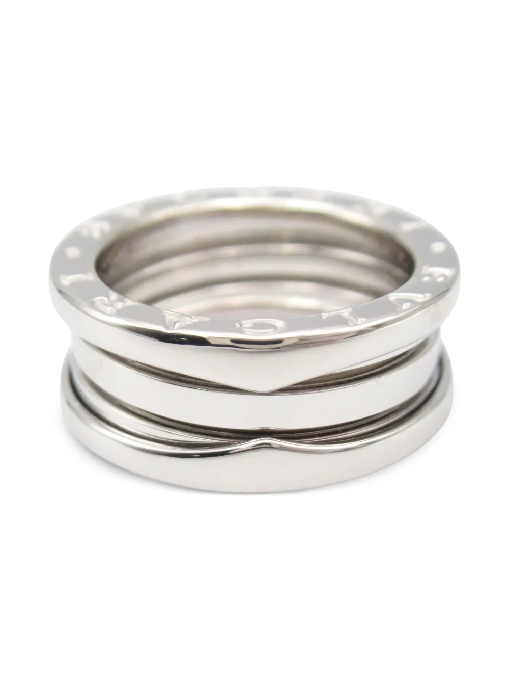 Bvlgari Pre-Owned 2010s 18K white gold B.Zero1 ring | Silver | Image 1
