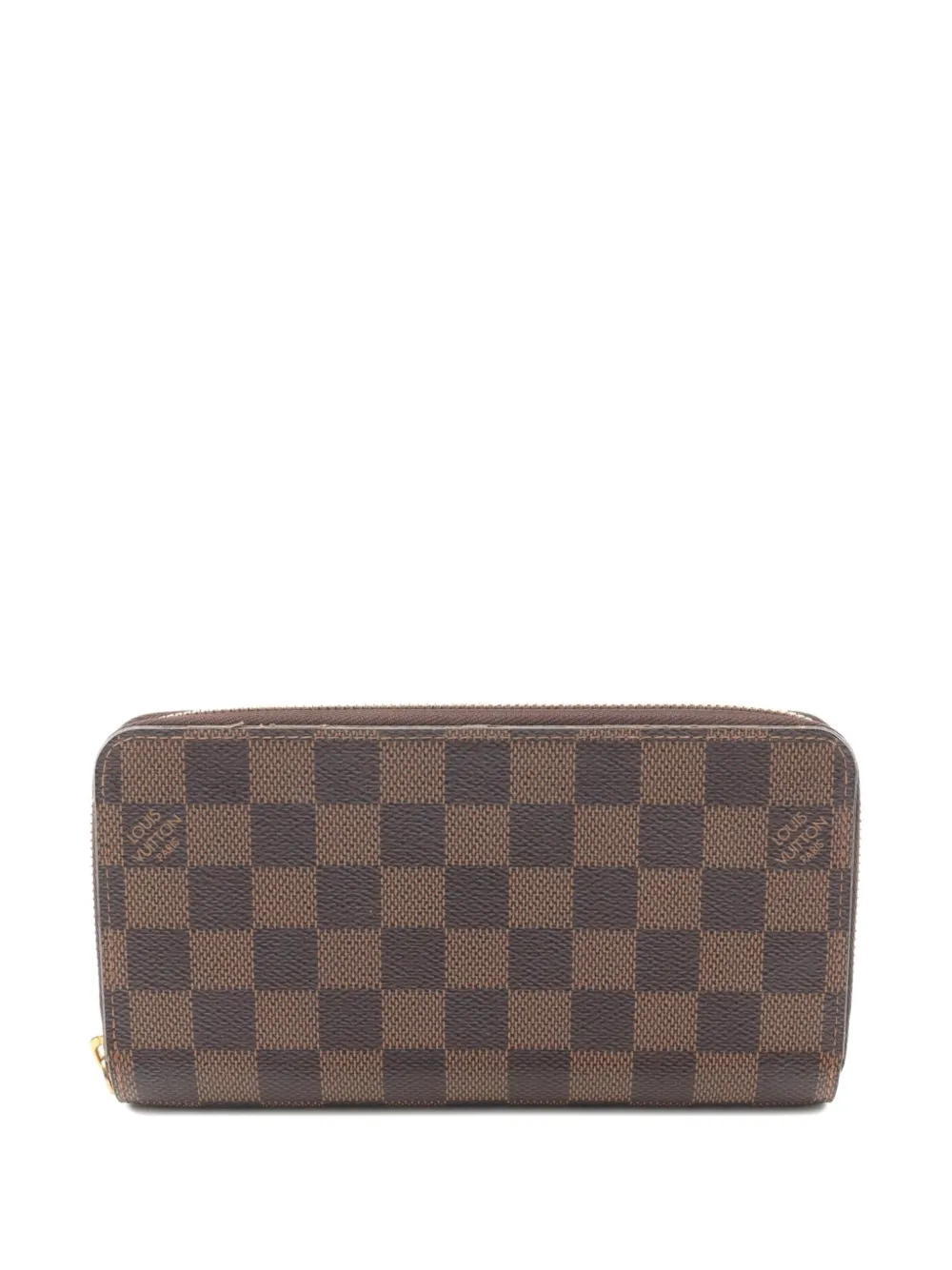 Louis Vuitton Pre-Owned 2000s ダミエ エベヌ財布 - ブラウン Louis Vuitton Pre-Owned 2000s ダミエ エベヌ財布 - ブラウン