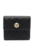 CHANEL Pre-Owned 2019 Coco Mark pearl wallet - Black