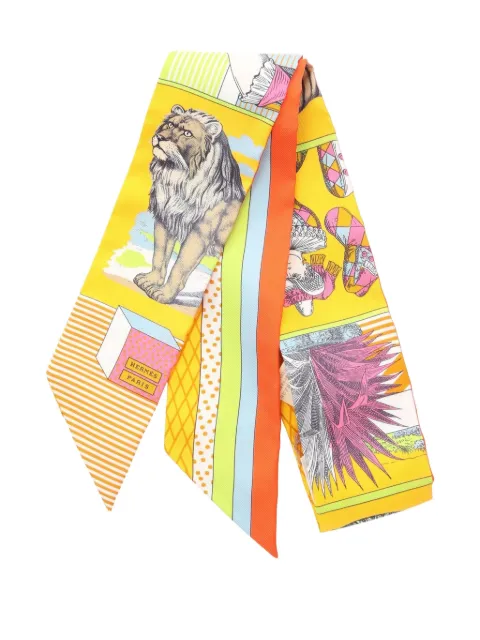 Hermès Pre-Owned 2020s Grand Theatre Nouveau silk scarf