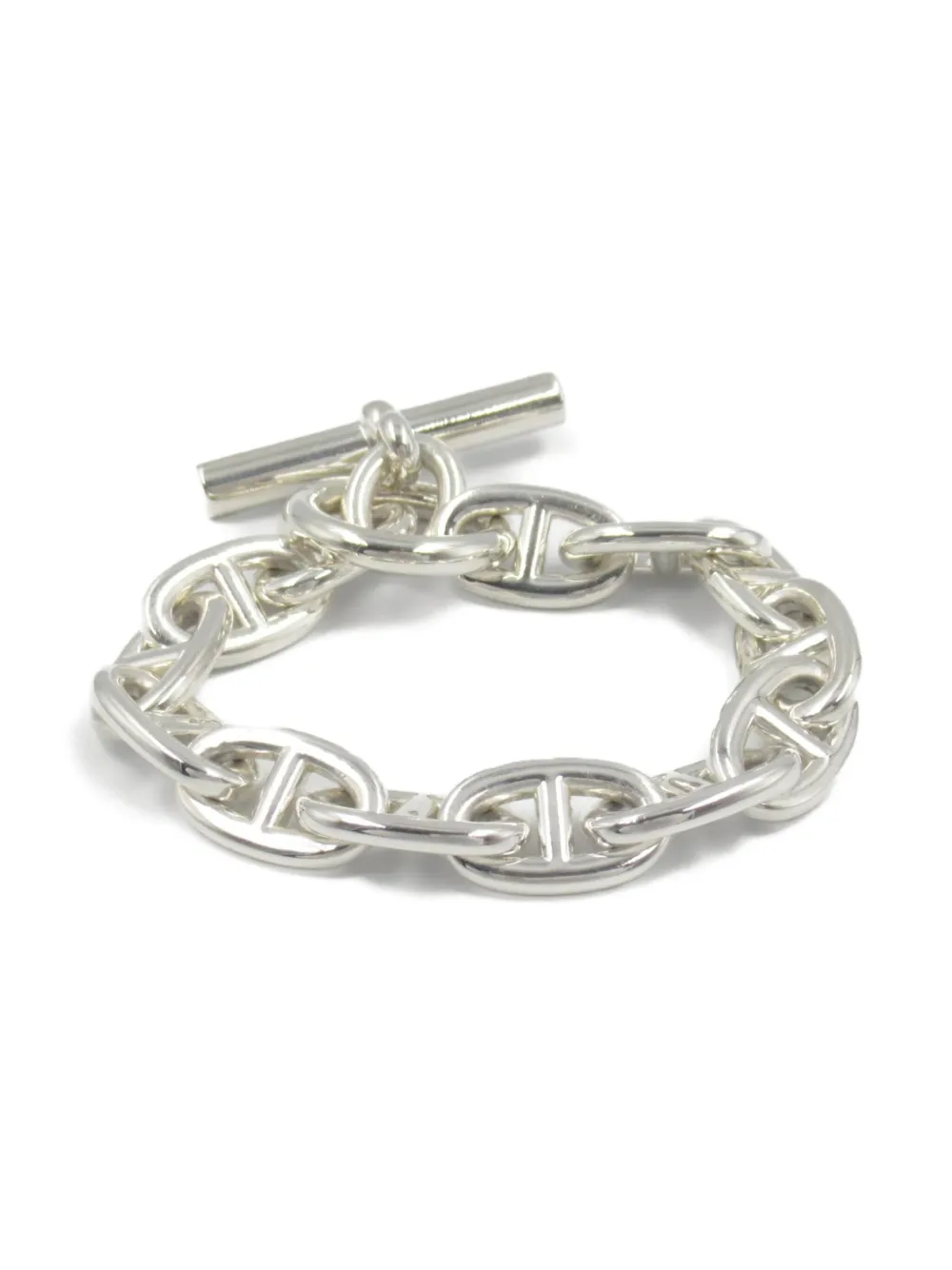 Hermès Pre-Owned 2010s Shane Dunkle TGM bracelet - シルバートーン Hermès Pre-Owned 2010s Shane Dunkle TGM bracelet - シルバートーン