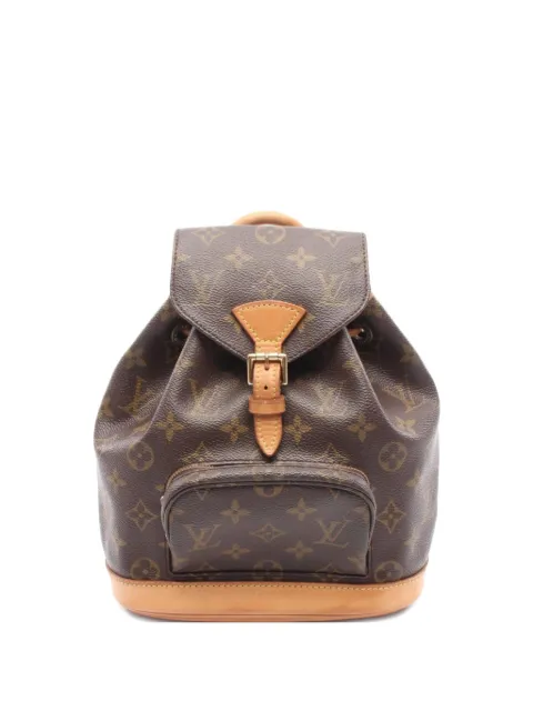 Louis Vuitton Pre-Owned mochila Montsouris MM mini con monograma 1998