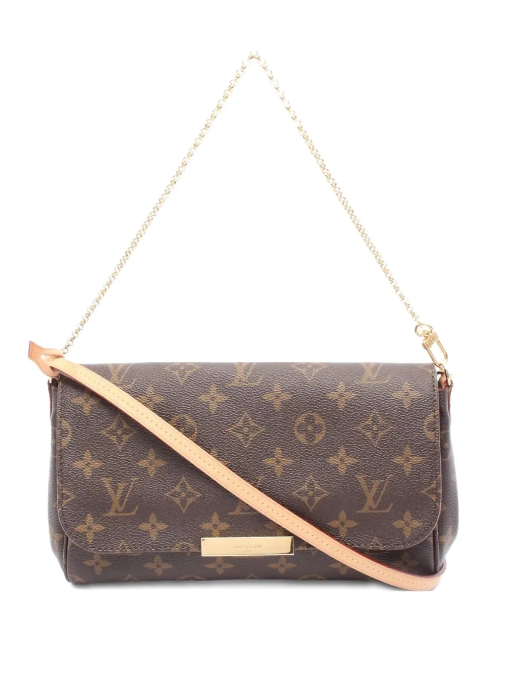 Louis Vuitton Pre-Owned 2014 Favorite MM monogram chain shoulder bag - Louis Vuitton Pre-Owned 2014 Favorite MM monogram chain shoulder bag -