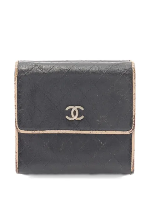 CHANEL Pre-Owned 2006-2008 Coco-mark stitch wallet